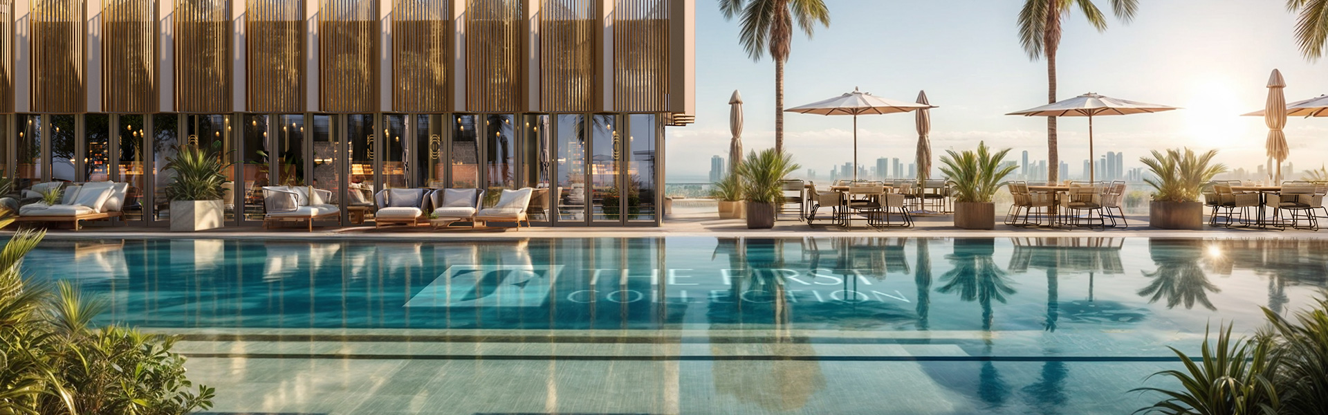 THE FIRST COLLECTION <br>DUBAI STUDIO CITY THE FIRST COLLECTION <br>DUBAI STUDIO CITY